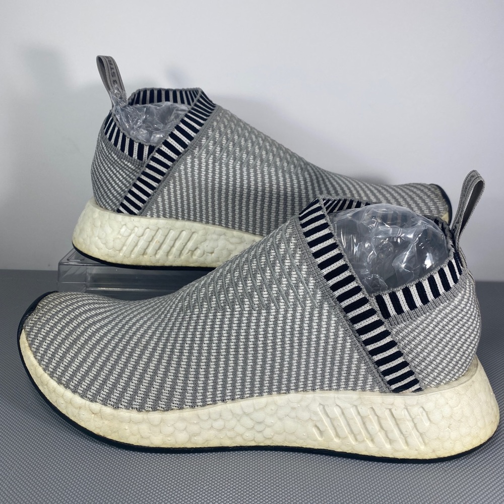Adidas NMD slip-on gray size 8 Black Pink White Grey